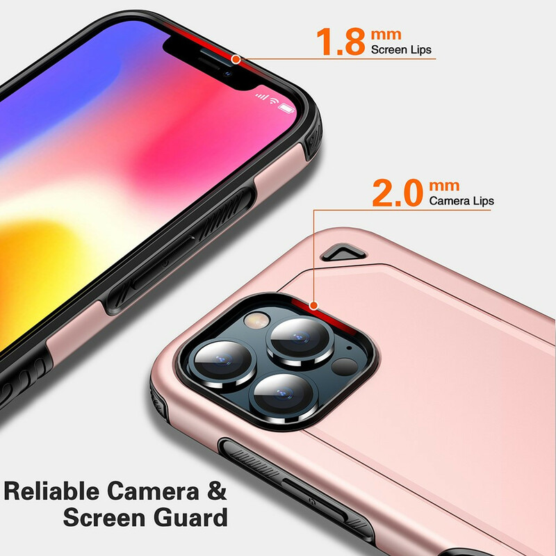 Coque iPhone 13 Pro Armor Effet Métal Coque iPhone 13 Pro Armor Effet Métal