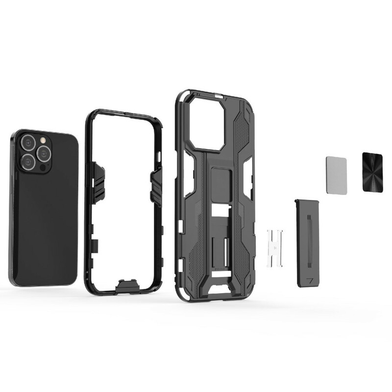 Coque iPhone 13 Pro Résistante Languette Horizontale / Verticale Coque iPhone 13 Pro Résistante Languette Horizontale / Verticale