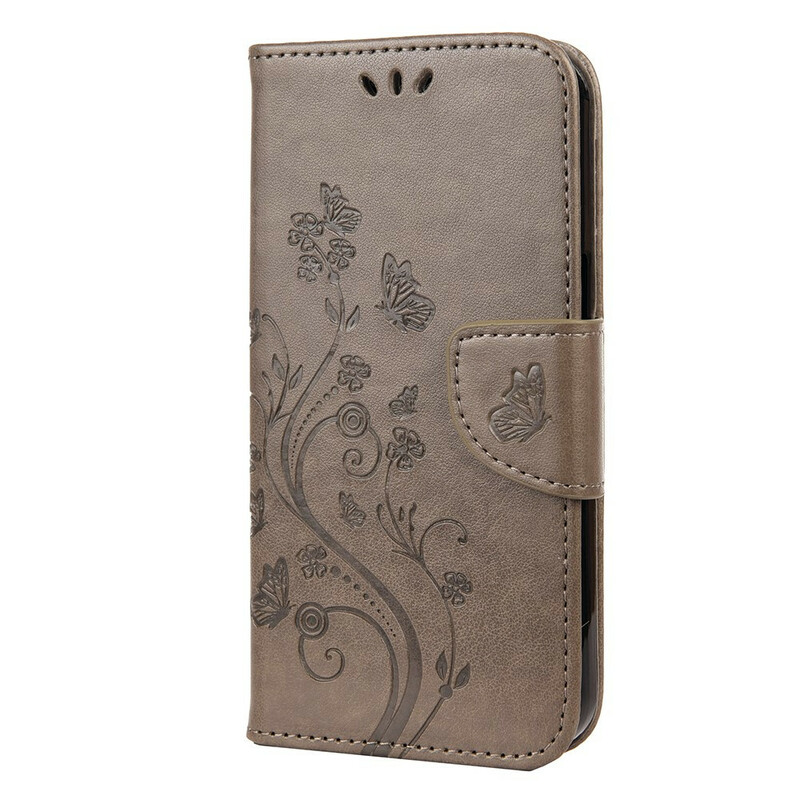 Housse iPhone 13 Pro Florale à Lanière Housse iPhone 13 Pro Florale à Lanière