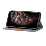 Flip Cover iPhone 13 Pro Bicolore Effet Cuir Flip Cover iPhone 13 Pro Bicolore Effet Cuir