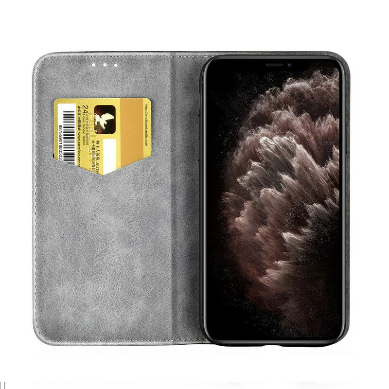 Flip Cover iPhone 13 Pro Bicolore Effet Cuir Flip Cover iPhone 13 Pro Bicolore Effet Cuir
