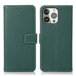 Housse iPhone 13 Pro Effet Cuir Litchi Coutures Housse iPhone 13 Pro Effet Cuir Litchi Coutures