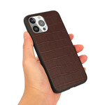 Coque iPhone 13 Pro Véritable Cuir Texture Crocodile Coque iPhone 13 Pro Véritable Cuir Texture Crocodile