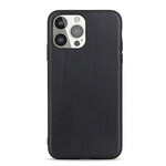 Coque iPhone 13 Pro Véritable Cuir Litchi Coque iPhone 13 Pro Véritable Cuir Litchi
