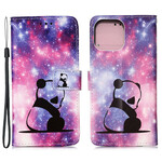 Housse iPhone 13 Pro Max Panda Galaxie Housse iPhone 13 Pro Max Panda Galaxie