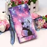 Housse iPhone 13 Pro Max Panda Galaxie Housse iPhone 13 Pro Max Panda Galaxie