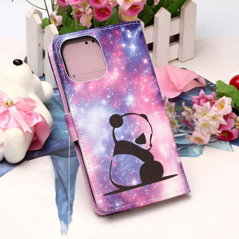Housse iPhone 13 Pro Max Panda Galaxie Housse iPhone 13 Pro Max Panda Galaxie