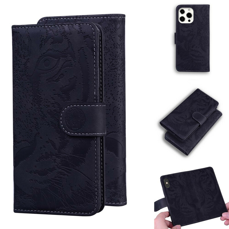 Housse iPhone 13 Pro Empreinte Face de Tigre Housse iPhone 13 Pro Empreinte Face de Tigre