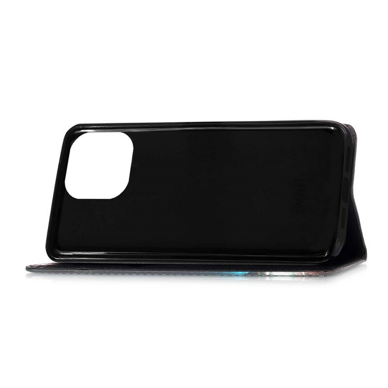 Housse iPhone 13 Pro Max Chat au Clair de Lune Housse iPhone 13 Pro Max Chat au Clair de Lune