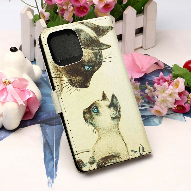 Housse iPhone 13 Pro Max Chaton et Maman Housse iPhone 13 Pro Max Chaton et Maman