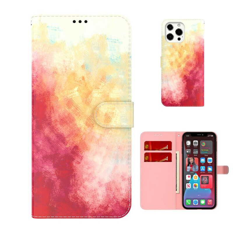 Housse iPhone 13 Pro Aquarelle