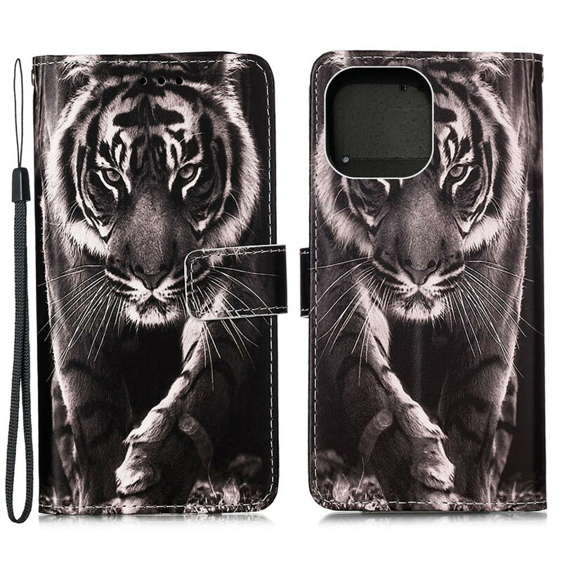 Housse iPhone 13 Pro Max Tigre de Nuit Housse iPhone 13 Pro Max Tigre de Nuit