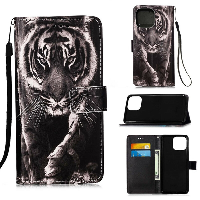 Housse iPhone 13 Pro Max Tigre de Nuit Housse iPhone 13 Pro Max Tigre de Nuit