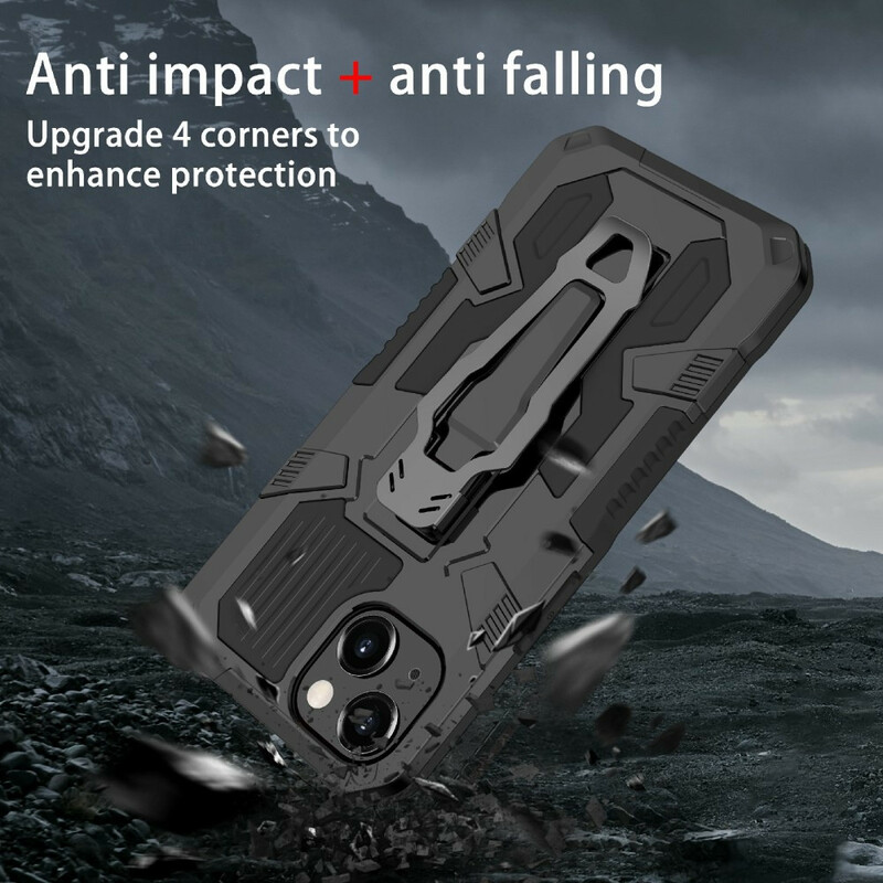 Coque iPhone 13 Pro Robot avec Pince Ceinture Coque iPhone 13 Pro Robot avec Pince Ceinture