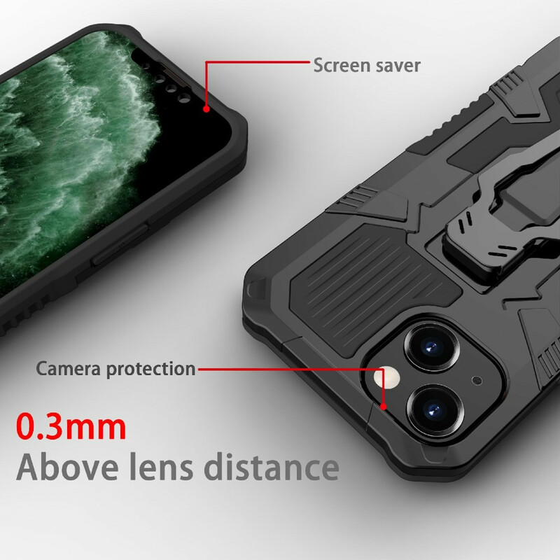 Coque iPhone 13 Pro Robot avec Pince Ceinture Coque iPhone 13 Pro Robot avec Pince Ceinture