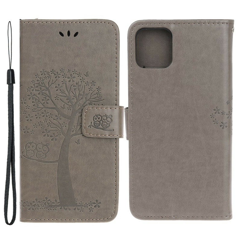 Housse iPhone 13 Pro Arbre et Hiboux à Lanière Housse iPhone 13 Pro Arbre et Hiboux à Lanière