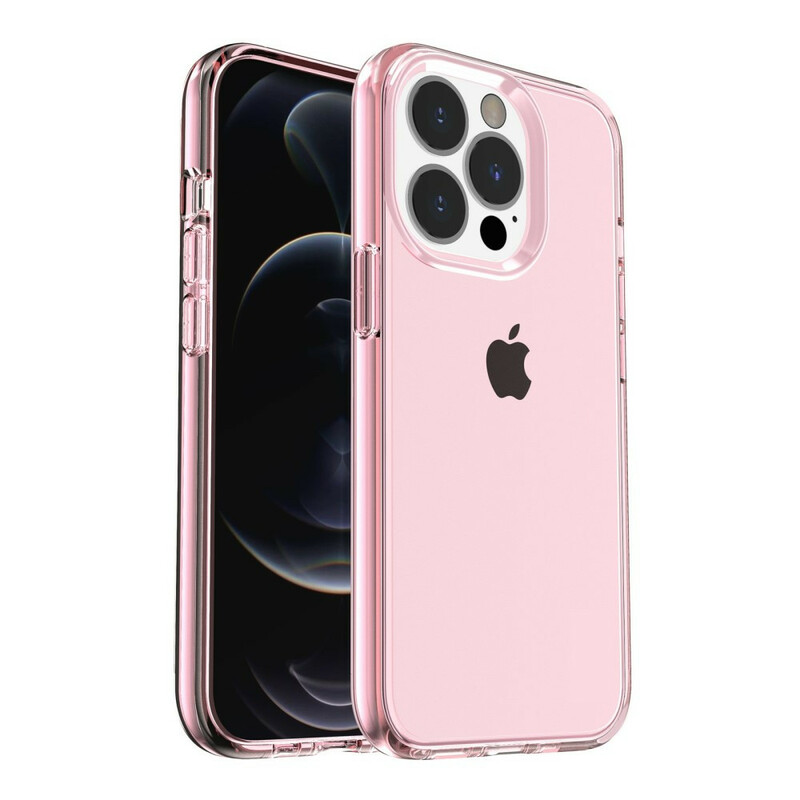 Coque iPhone 13 Pro Max Transparent Fleur Gardénia