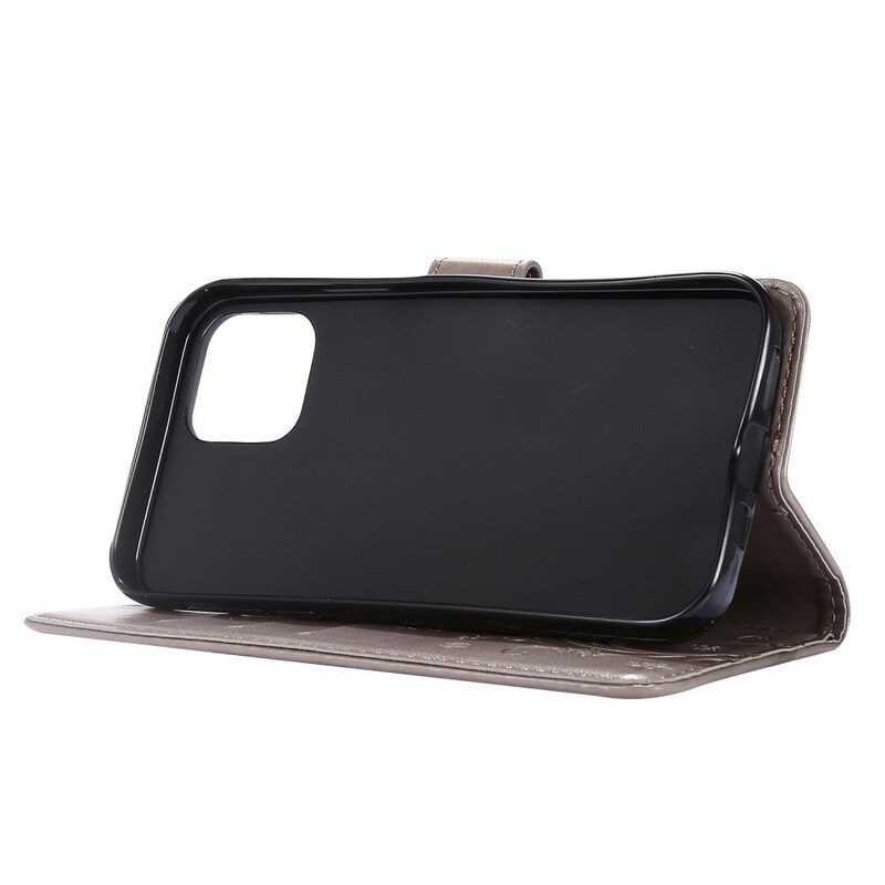 Housse iPhone 13 Pro Fleurs Graphiques à Lanière Housse iPhone 13 Pro Fleurs Graphiques à Lanière