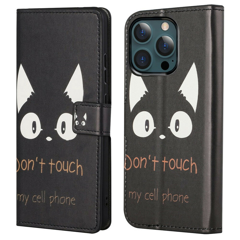 Housse iPhone 13 Pro Max Don't Touch My Cell Phone Housse iPhone 13 Pro Max Don't Touch My Cell Phone