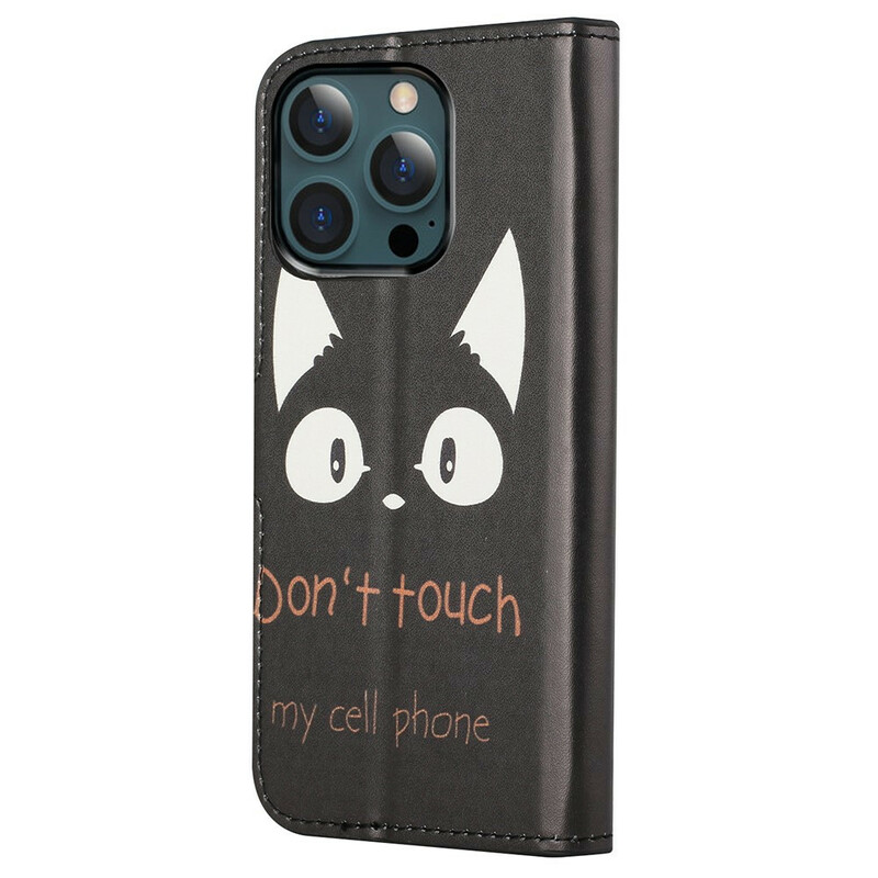 Housse iPhone 13 Pro Max Don't Touch My Cell Phone Housse iPhone 13 Pro Max Don't Touch My Cell Phone