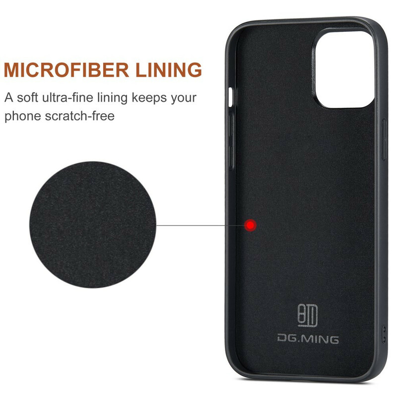 Coque iPhone 13 Pro Porte-Cartes Détachable DG.MING