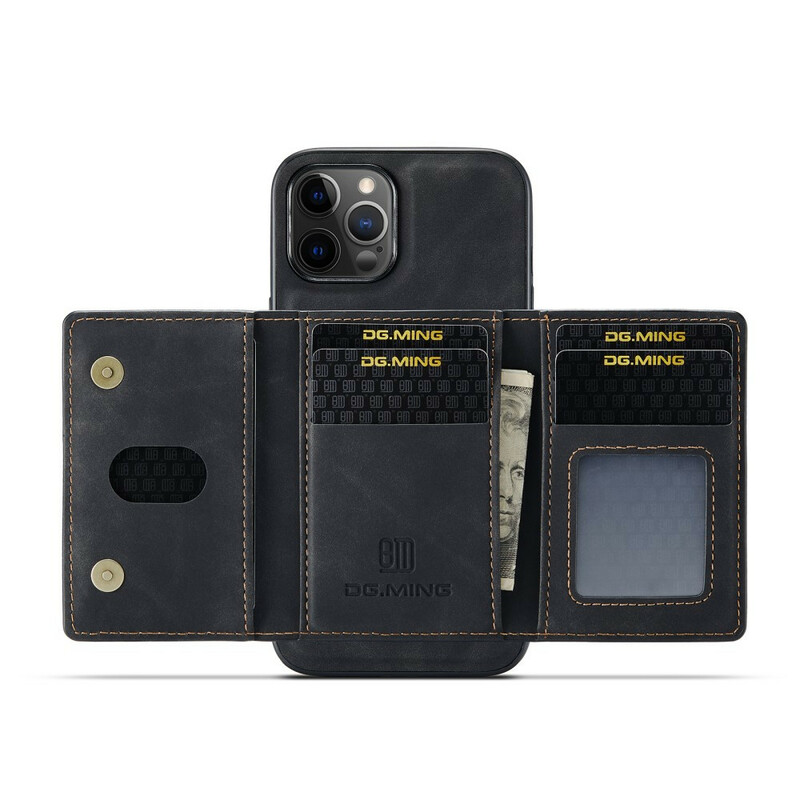 Coque iPhone 13 Pro Porte-Cartes Détachable DG.MING Coque iPhone 13 Pro Porte-Cartes Détachable DG.MING
