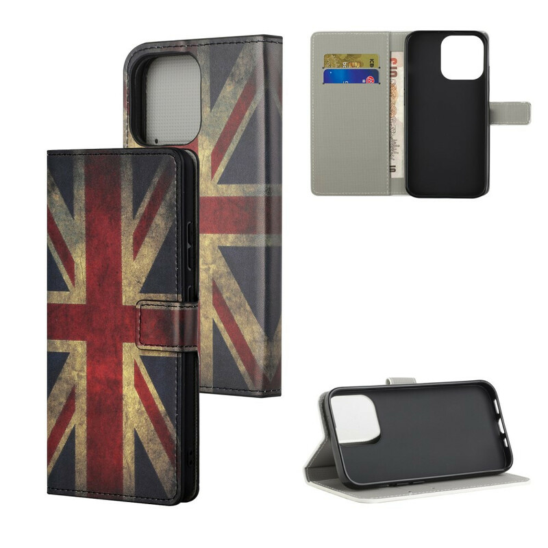 Housse iPhone 13 Pro Max Drapeau Angleterre