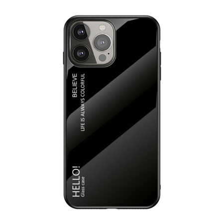 Coque iPhone 13 Pro Verre Trempé Hello