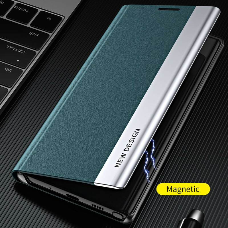 Flip Cover iPhone 13 Pro Simili Cuir Litchi Fermoir Magnétique Flip Cover iPhone 13 Pro Simili Cuir Litchi Fermoir Magnétique