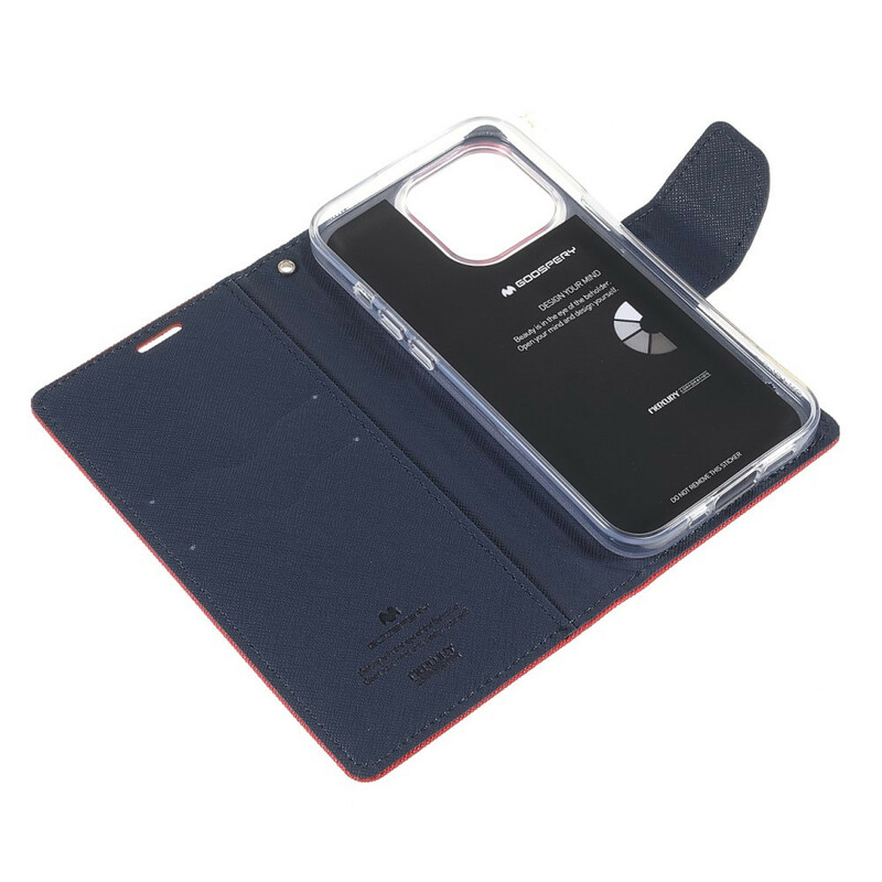 Housse iPhone 13 Pro Bicolore Mercury Goospery Housse iPhone 13 Pro Bicolore Mercury Goospery