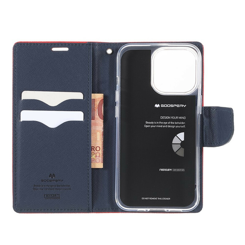 Housse iPhone 13 Pro Bicolore Mercury Goospery Housse iPhone 13 Pro Bicolore Mercury Goospery