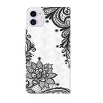 Housse iPhone 13 Pro Max Fleurs Dentelle