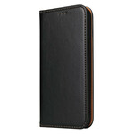 Flip Cover iPhone 13 Pro Simili Cuir Sobriété Flip Cover iPhone 13 Pro Simili Cuir Sobriété