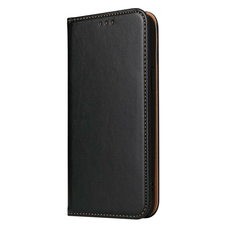 Flip Cover iPhone 13 Pro Simili Cuir Sobriété Flip Cover iPhone 13 Pro Simili Cuir Sobriété