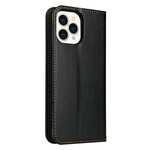 Flip Cover iPhone 13 Pro Simili Cuir Sobriété Flip Cover iPhone 13 Pro Simili Cuir Sobriété