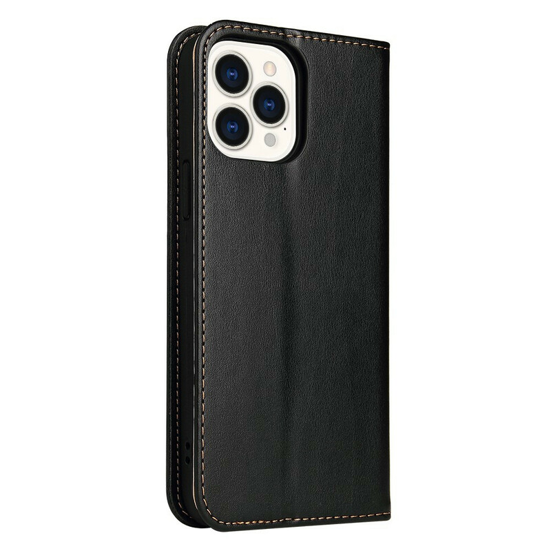 Flip Cover iPhone 13 Pro Simili Cuir Sobriété Flip Cover iPhone 13 Pro Simili Cuir Sobriété