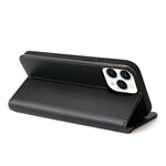 Flip Cover iPhone 13 Pro Simili Cuir Sobriété Flip Cover iPhone 13 Pro Simili Cuir Sobriété