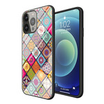 Coque iPhone 13 Pro Support Magnétique Patchwork Coque iPhone 13 Pro Support Magnétique Patchwork