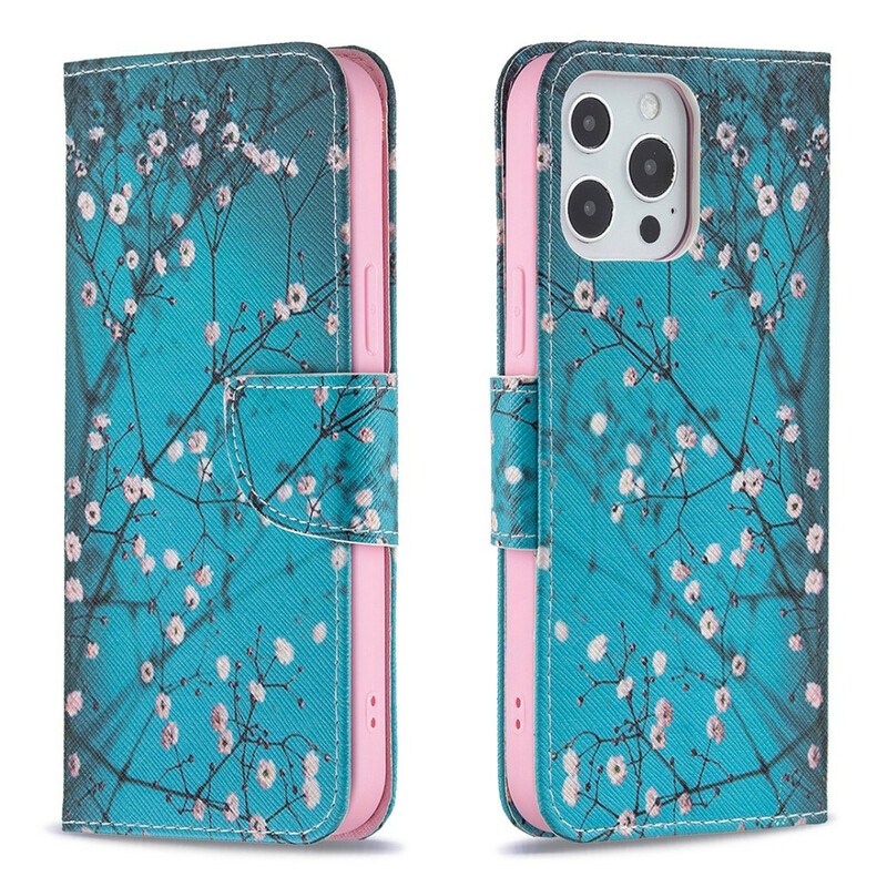 Housse iPhone 13 Pro Max Brancche Fleurie Housse iPhone 13 Pro Max Brancche Fleurie