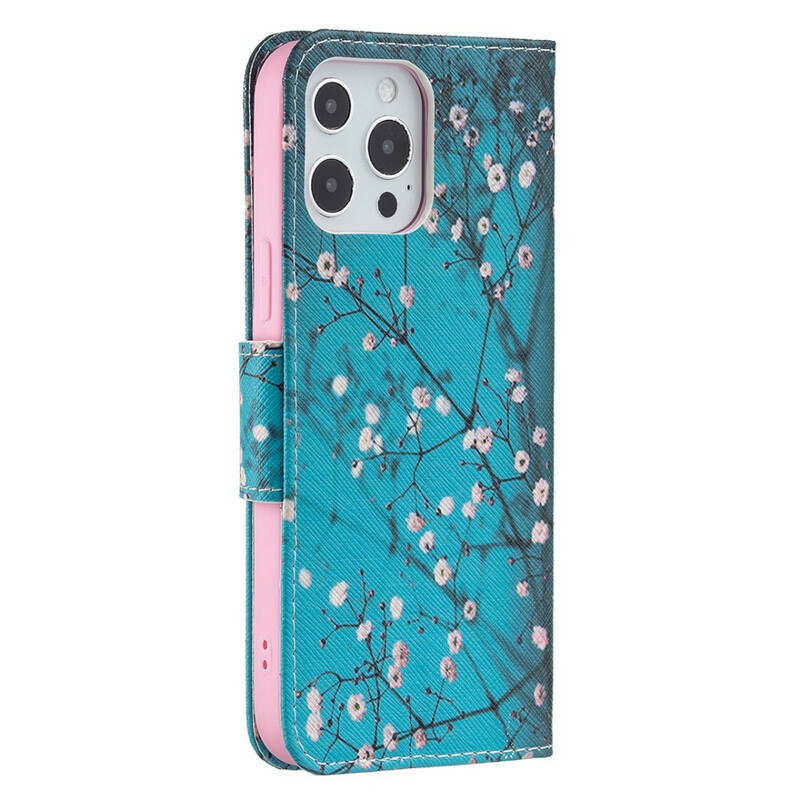 Housse iPhone 13 Pro Max Brancche Fleurie Housse iPhone 13 Pro Max Brancche Fleurie