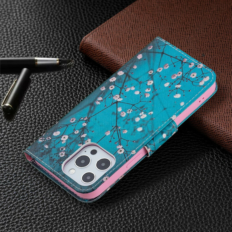 Housse iPhone 13 Pro Max Brancche Fleurie Housse iPhone 13 Pro Max Brancche Fleurie