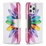 Housse iPhone 13 Pro Max Fleur Aquarelle Housse iPhone 13 Pro Max Fleur Aquarelle