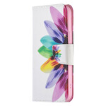 Housse iPhone 13 Pro Max Fleur Aquarelle