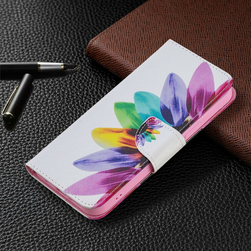 Housse iPhone 13 Pro Max Fleur Aquarelle Housse iPhone 13 Pro Max Fleur Aquarelle