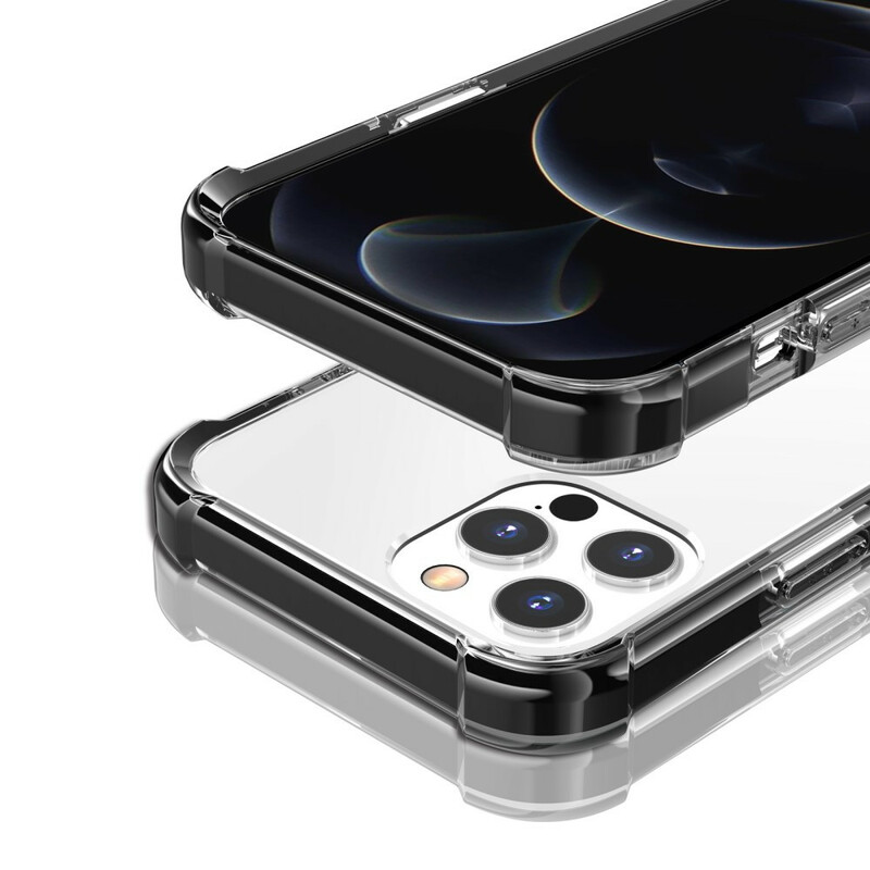 Coque iPhone 13 Pro Transparente Rebords Silicone Coque iPhone 13 Pro Transparente Rebords Silicone