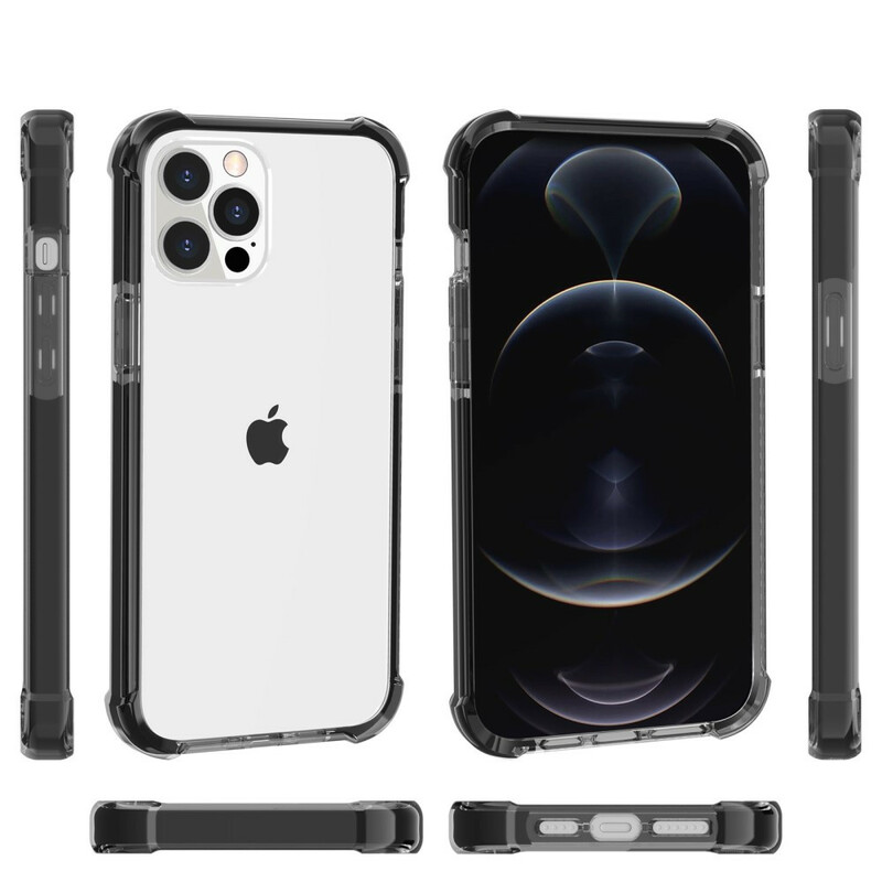 Coque iPhone 13 Pro Transparente Rebords Silicone Coque iPhone 13 Pro Transparente Rebords Silicone