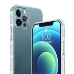 Coque iPhone 13 Pro Transparente Rebords Diamants Coque iPhone 13 Pro Transparente Rebords Diamants