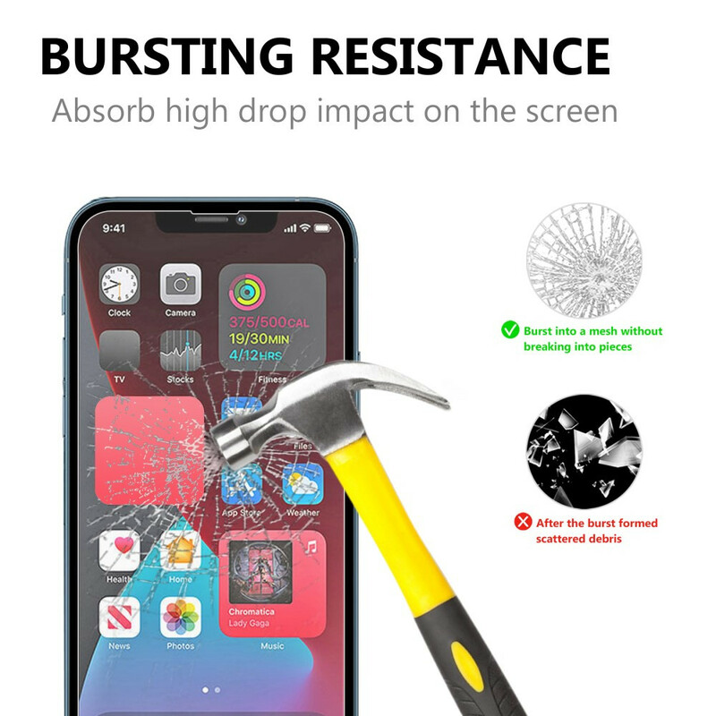 Protection d'écran pour smartphone CABLING ® Verre Trempé iPhone