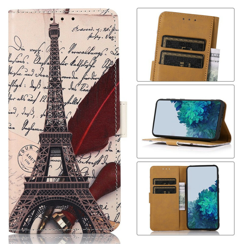 Housse iPhone 13 Tour Eiffel Du Poète