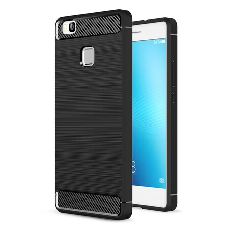 Coque Huawei P9 Lite Fibre Carbone Brossée